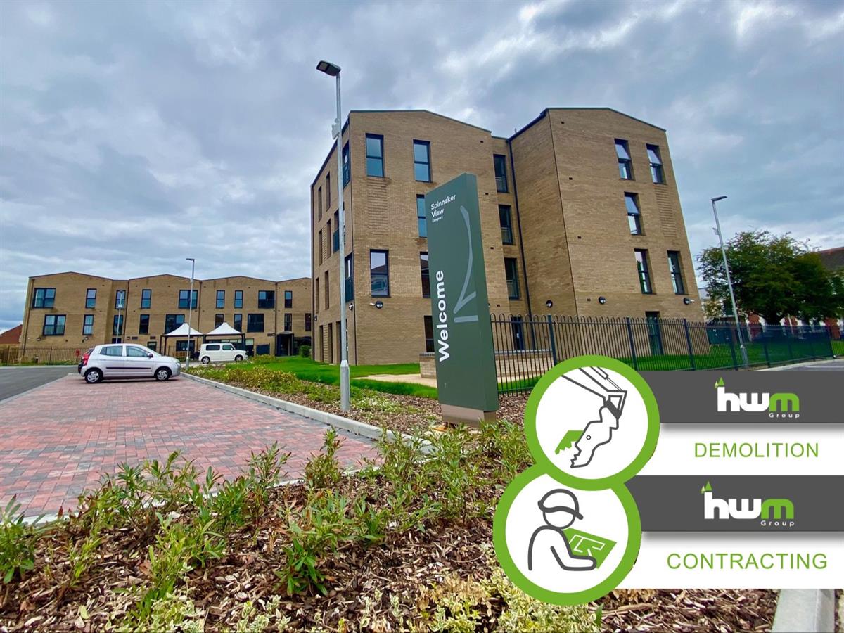 Delivering demolition and high spec groundworks for Extra Care Facility
