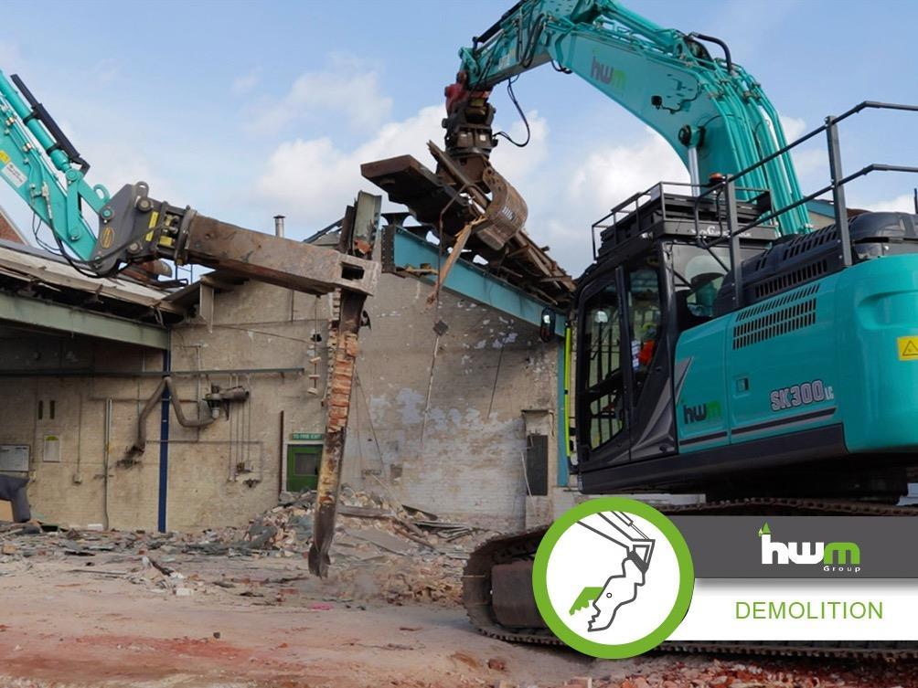 Eastleigh Rail Works Demolition