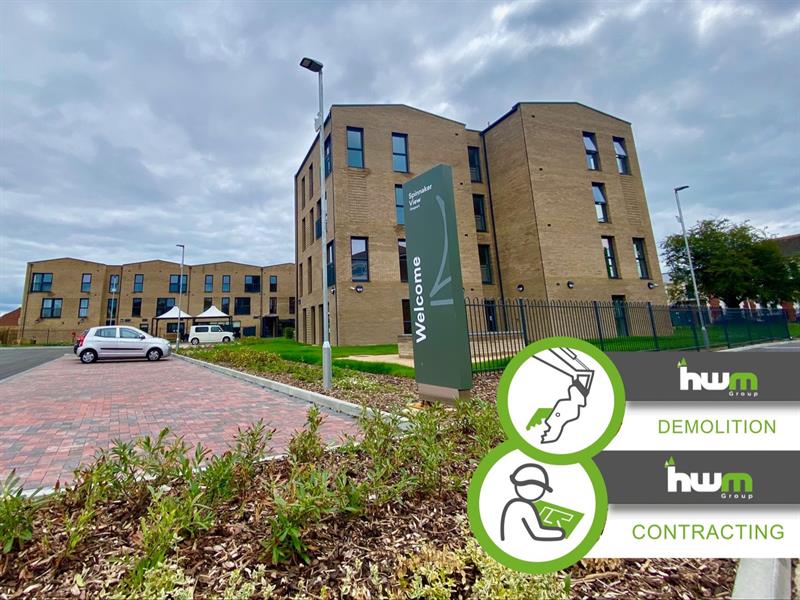 Delivering demolition and high spec groundworks for Extra Care Facility