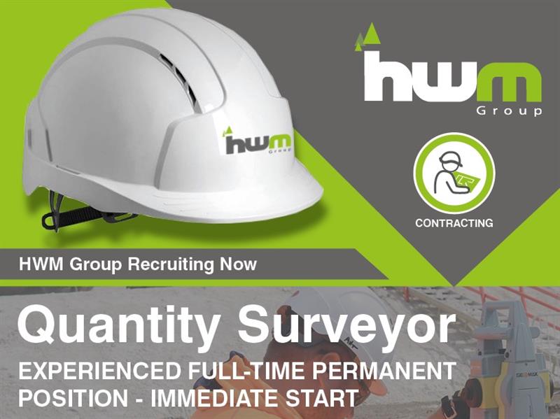 Quantity Surveyor Required for Immediate Start